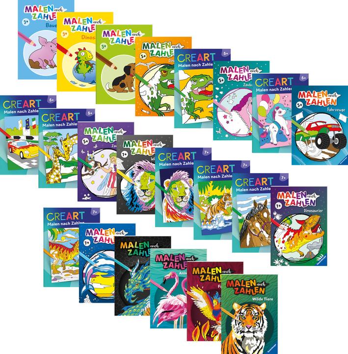 Produktbild Ravensburger Malen nach Zahlen: Animal Dreams