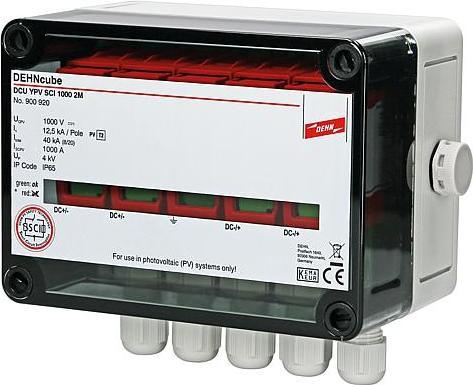 Image du produit Dehn SOEHNE DCU YPV SCI 2M Parafoudre type cub