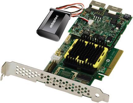 Actual product image Adaptec RAID 5805Z, Cache Protection