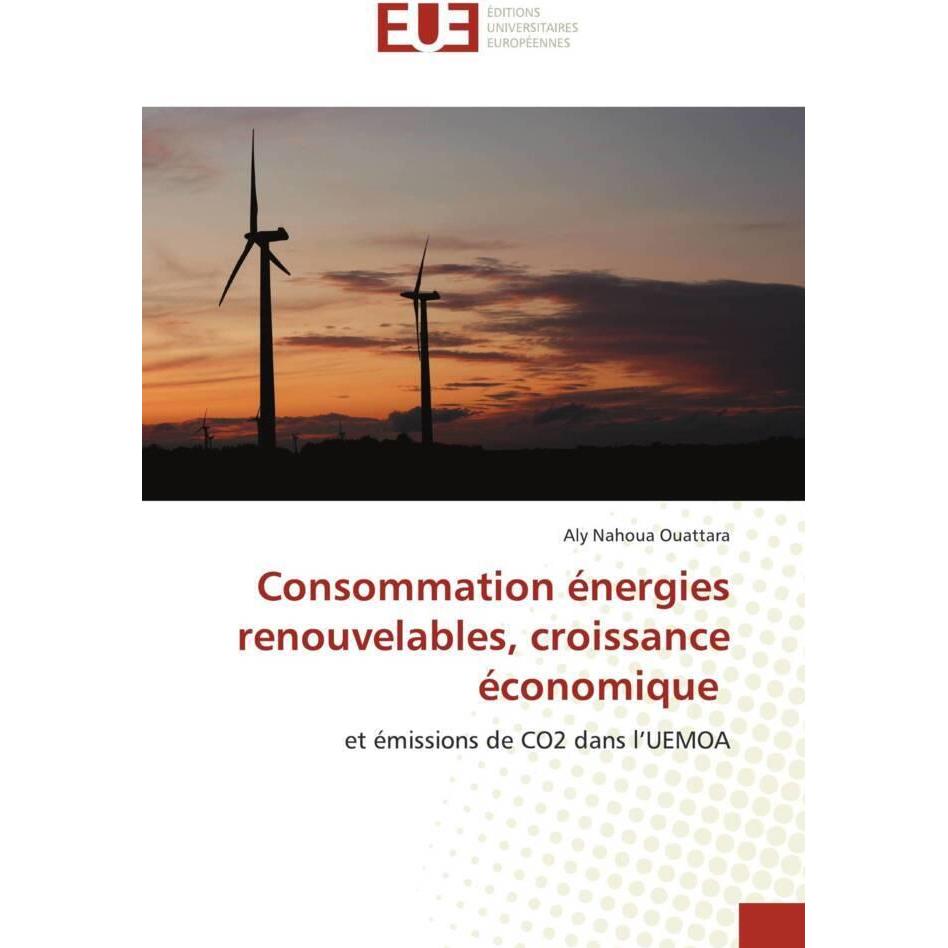 Consommation énergies renouvelables, croissance économique, Fachbücher von Aly Nahoua Ouattara