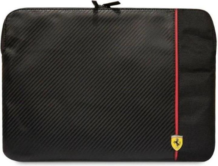 Ferrari Sleeve FECS14AXBK 14" czarny/black Carbon&Smooth (14")