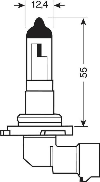 Image du produit Osram Original H10, Halogen 12V, 1er Faltschachtel - 9145RD (H10)