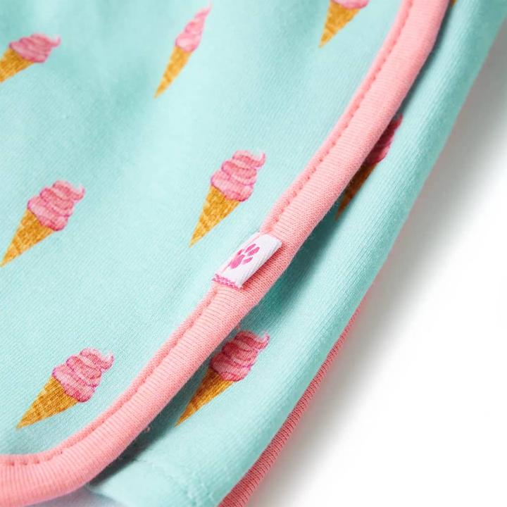Produktbild VidaXL Kindershorts mit Kordelzug Helles Minzgrün 104,Material (104)