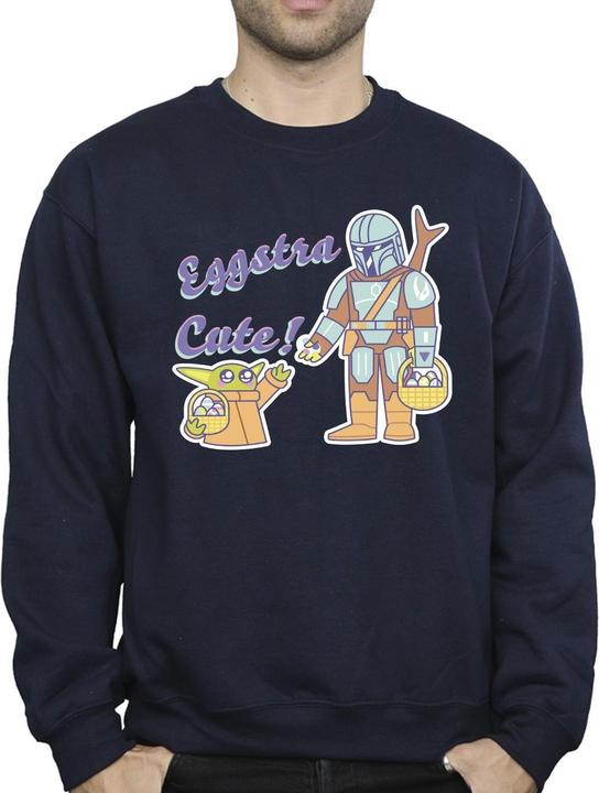 Produktbild Star Wars The Mandalorian Eggstra Cute Grogu Sweatshirt (M)