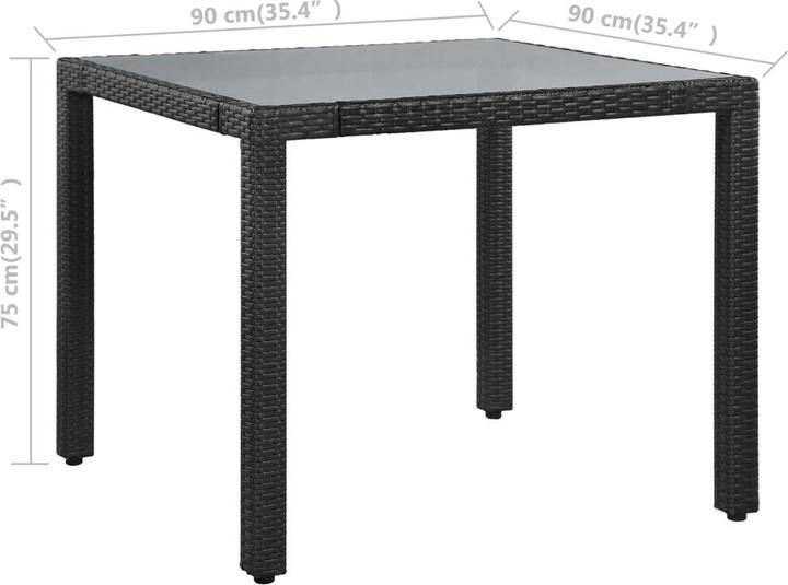 Produktbild vidaXL Ess-Set
