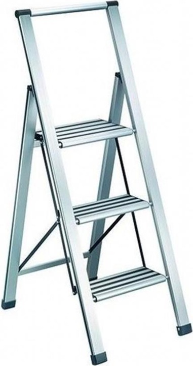 Alu-Klappleiter SLIMSTER, 3 Stufen (Trittleiter, 99 cm)
