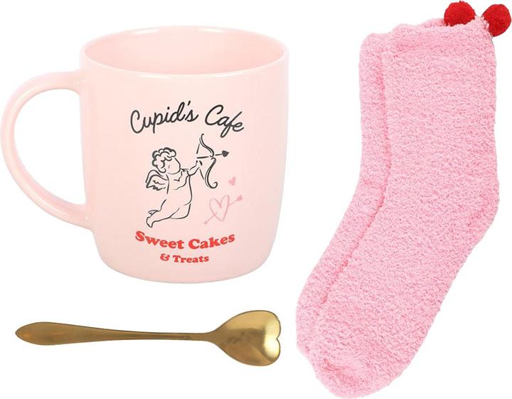 Actual product image Something Different Cupid's Cafe 350ml Mug Set (350 ml, 3x)
