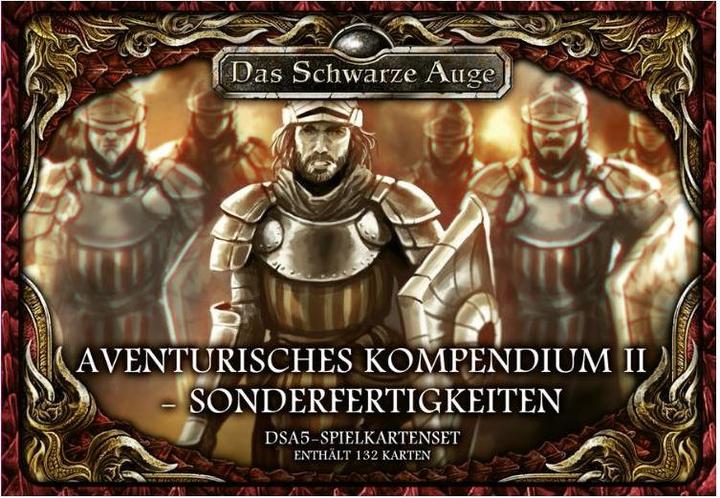 Actual product image DSA5 Playing Card Set - Aventurian Compendium 2: Special Skills, 132 cards (DE edition) (German)