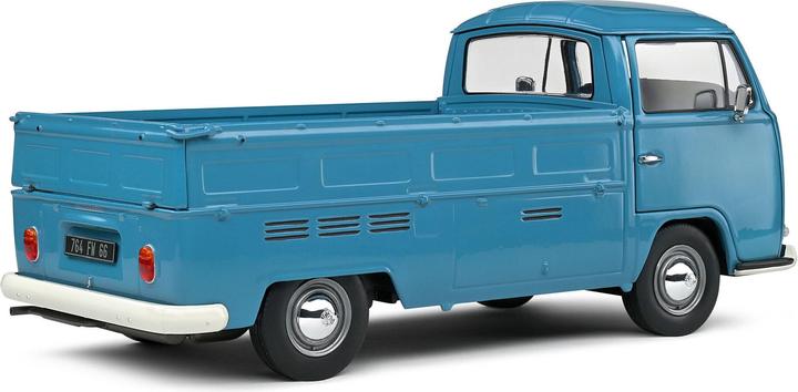 Actual product image Solido 1:18 Volkswagen T2 Pick up 1968 blue