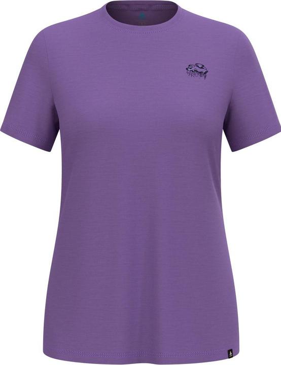 Actual product image Odlo Women's Raincloud Merino 160 T-Shirt Crew Neck S/S (XS)