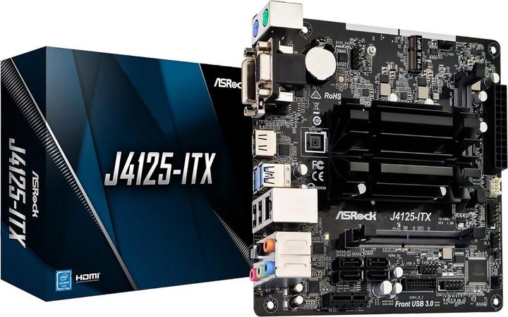 Produktbild AsRock J4125-ITX (BGA 1090, Mini-ITX)
