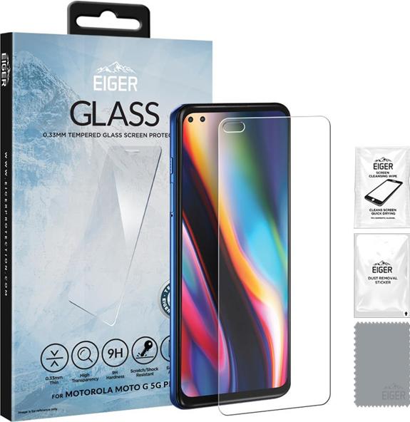 Produktbild Eiger Mountain Glass Clear (1 Stk., Motorola Moto G 5G Plus)