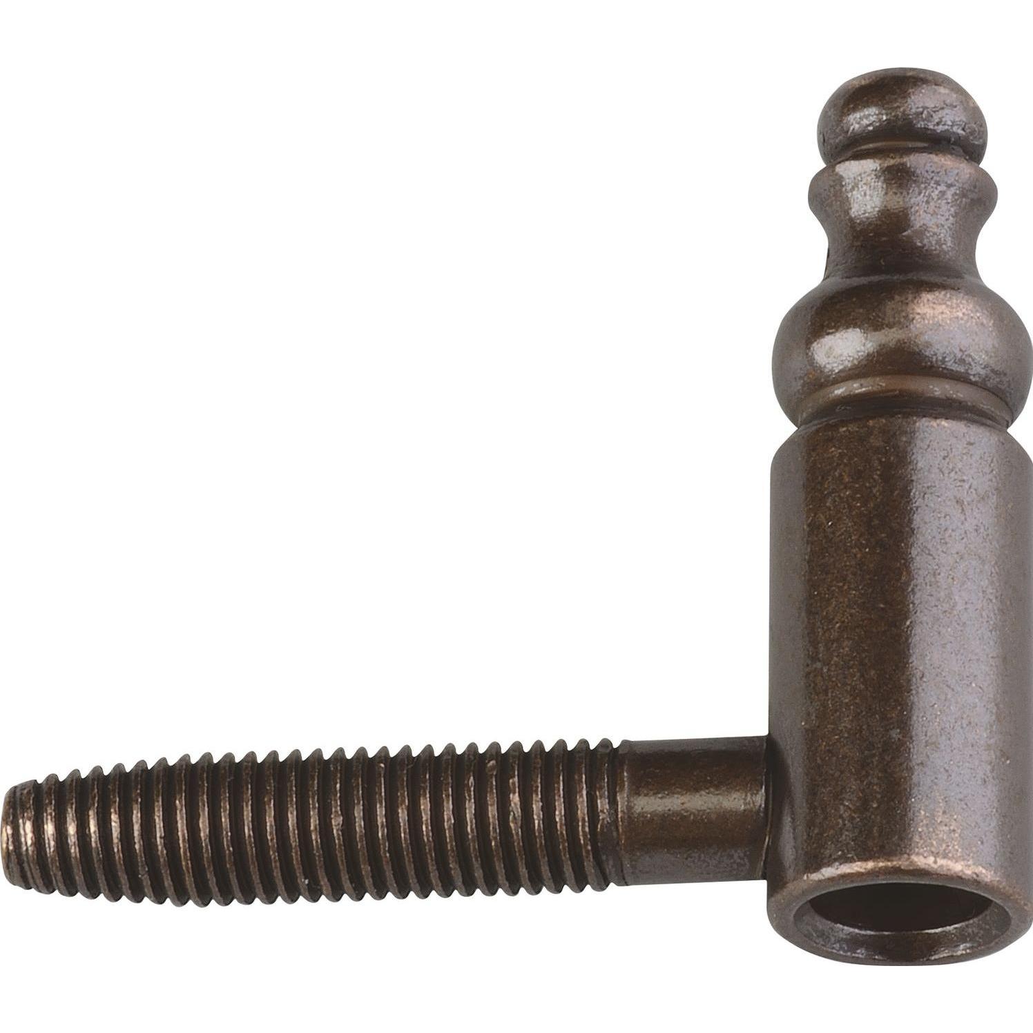 Otlav, Türbeschlag + Scharnier, Einbohrband Flügelteil Typ 190, Band ø 14 mm, Stahl bronze