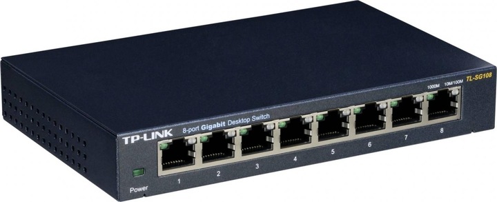 Actual product image TP-Link Tl-Sg108 (8 Ports)