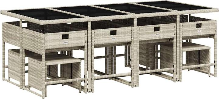 Produktbild vidaXL Garten Essgruppe (220 x 106 x 73 cm)