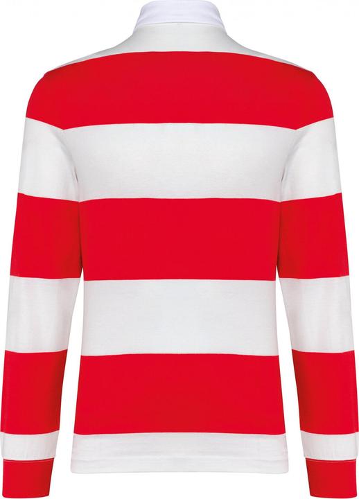 Produktbild Kariban Gestreiftes Poloshirt langarm (M)