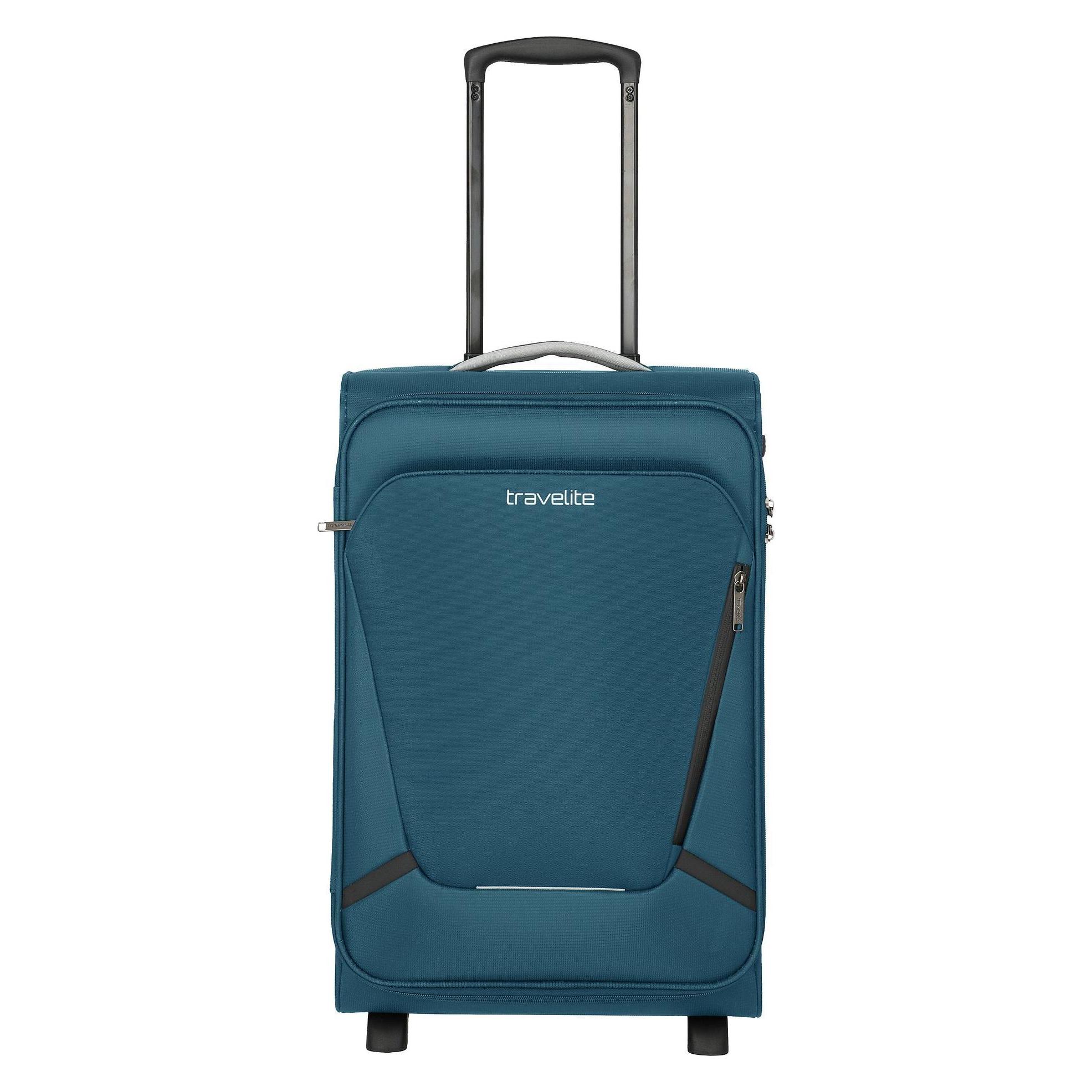 Travelite, Koffer, Jetpack Slim 2 Rollen Kabinentrolley 55 Cm, Blauw, (40 l)