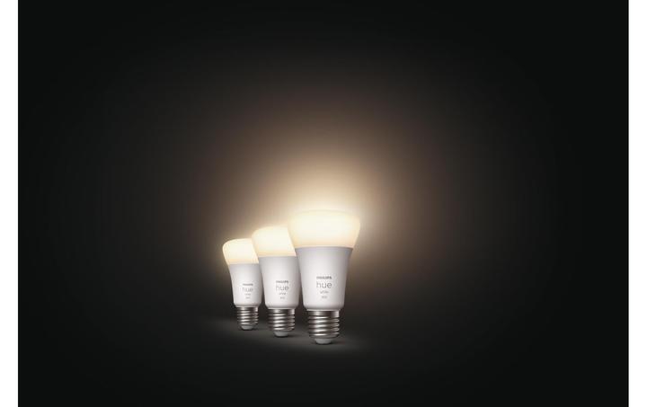 Actual product image Philips Hue LED lamps (E27, 800 lm, 3x)