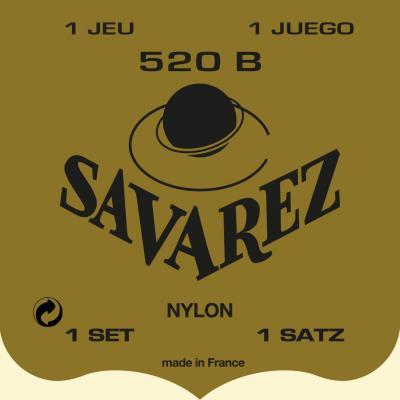 Savarez 520 B weiss, Low Tension (6 x, Gitarre, 0.03"), Saiten