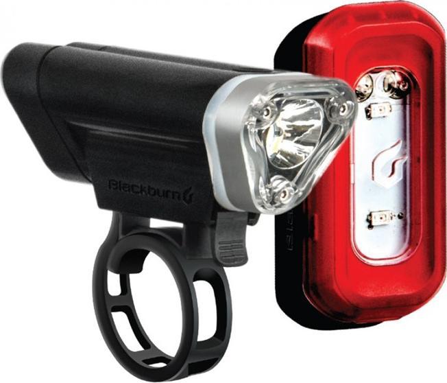 Actual product image Blackburn Light kit Local front 75 lumens, rear 15 lumens (75 lm, 15 lm)