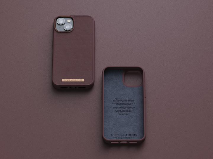 Produktbild Njord Genuine Leather Case Iphone 14 (Apple iPhone 14)