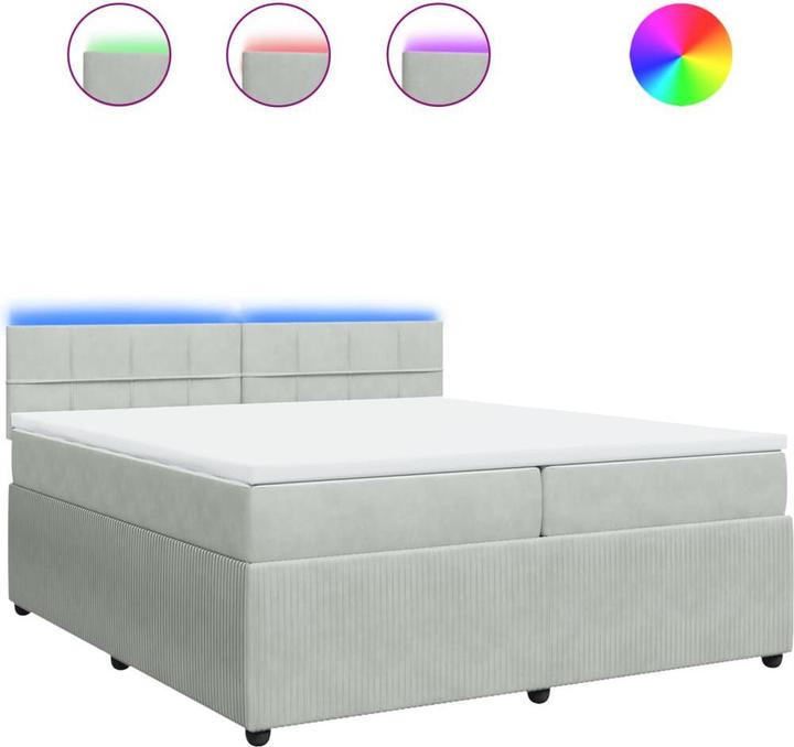 Produktbild vidaXL Boxspringbett (200 x 200 cm)