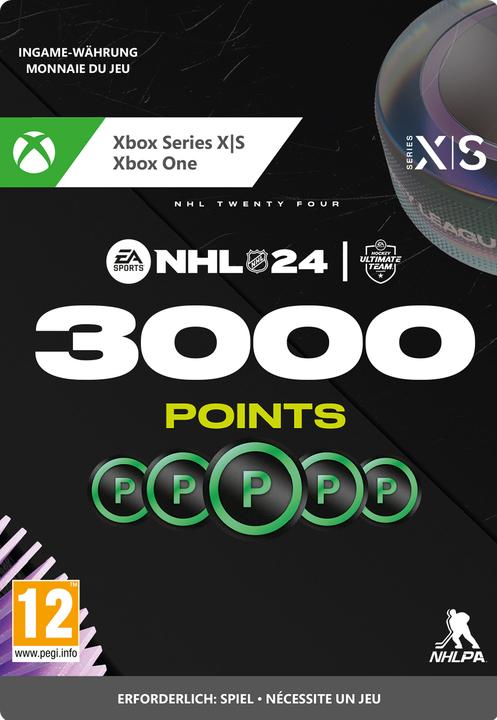 Produktbild Microsoft Xbox NHL 24 3000 NHL POINTS Download Code