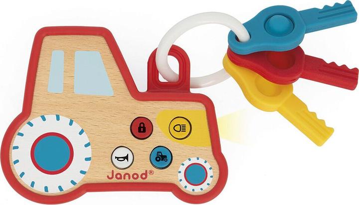 Actual product image Janod Traktor Schlüsselanhänger
