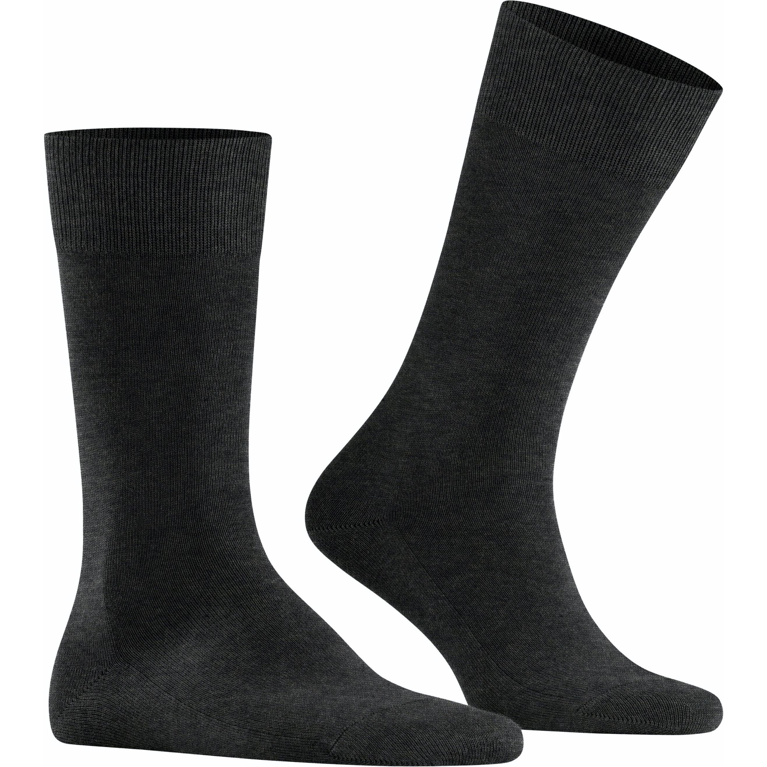 Falke, Herren, Socken, Family SO, Grau, (Einzelpack, 47 - 50)