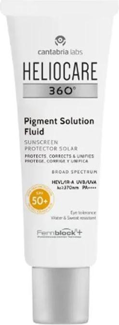 Actual product image Heliocare 360 Acnimat SPF 50+ 50 ml (Suntan cream, SPF 50+, 50 ml)