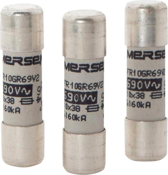 Produktbild Mersen Cylindersikring gl/gl 1A 10X38 (1 A)