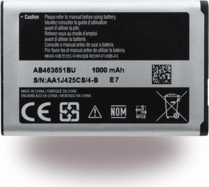 Produktbild Samsung Mobiltelefonakku - Li-Ion - für SGH-ZV60