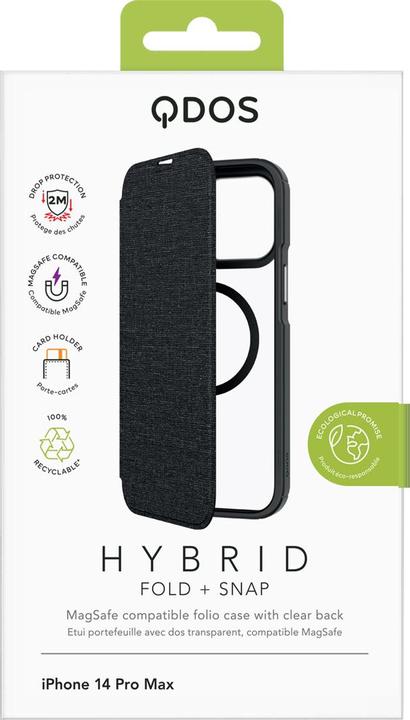 Produktbild QDOS Hybrid Fold + Snap (Apple iPhone 14 Pro Max)