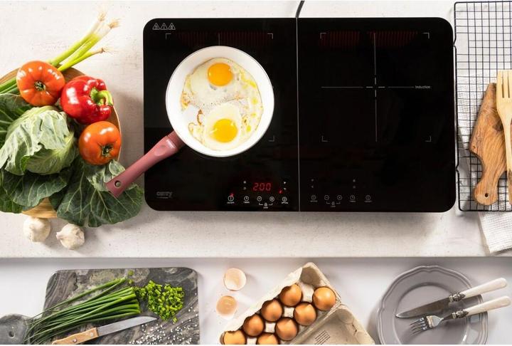 Produktbild Camry Hob CR 6514 Number of burners/cooking zones 2, LCD Ekranas, Juodas, Induction