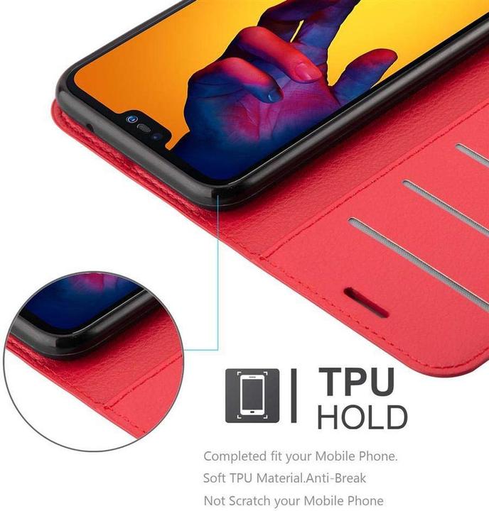 Image du produit Cadorabo Book avec fonction stand Cover (Huawei P20 Lite)