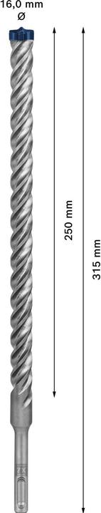 Produktbild Bosch Professional Zubehör Hammerbohrer (16 Millimeter)