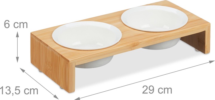 Produktbild Relaxdays Hunde-Futterstation (0.27 l)