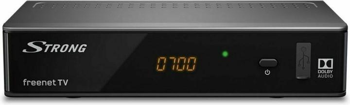 Actual product image Strong DVB-T/T2 set-top-box SRT 8215/ s displejem/ Full HD/ H.265/HEVC/ PVR/ EPG/ USB/ HDMI/ LAN/ S (DVB-T2)