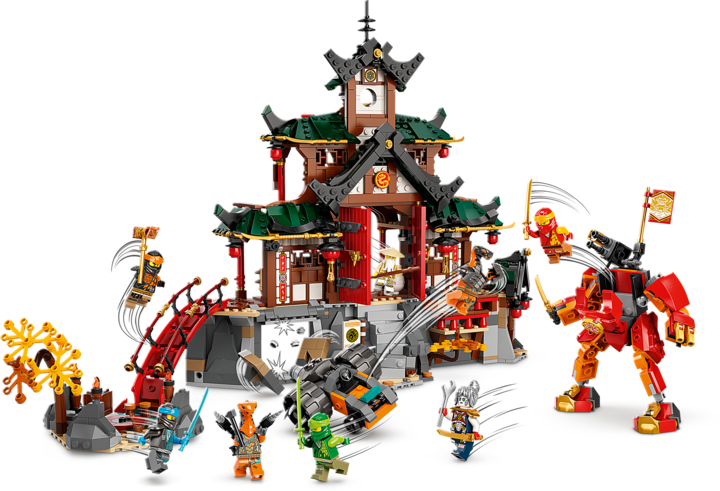 Actual product image LEGO Ninja Dojo Temple (71767, LEGO Ninjago)