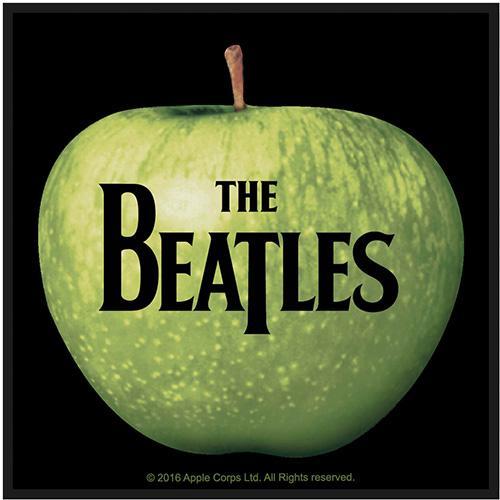 Actual product image The Beatles Logo Apple Patch