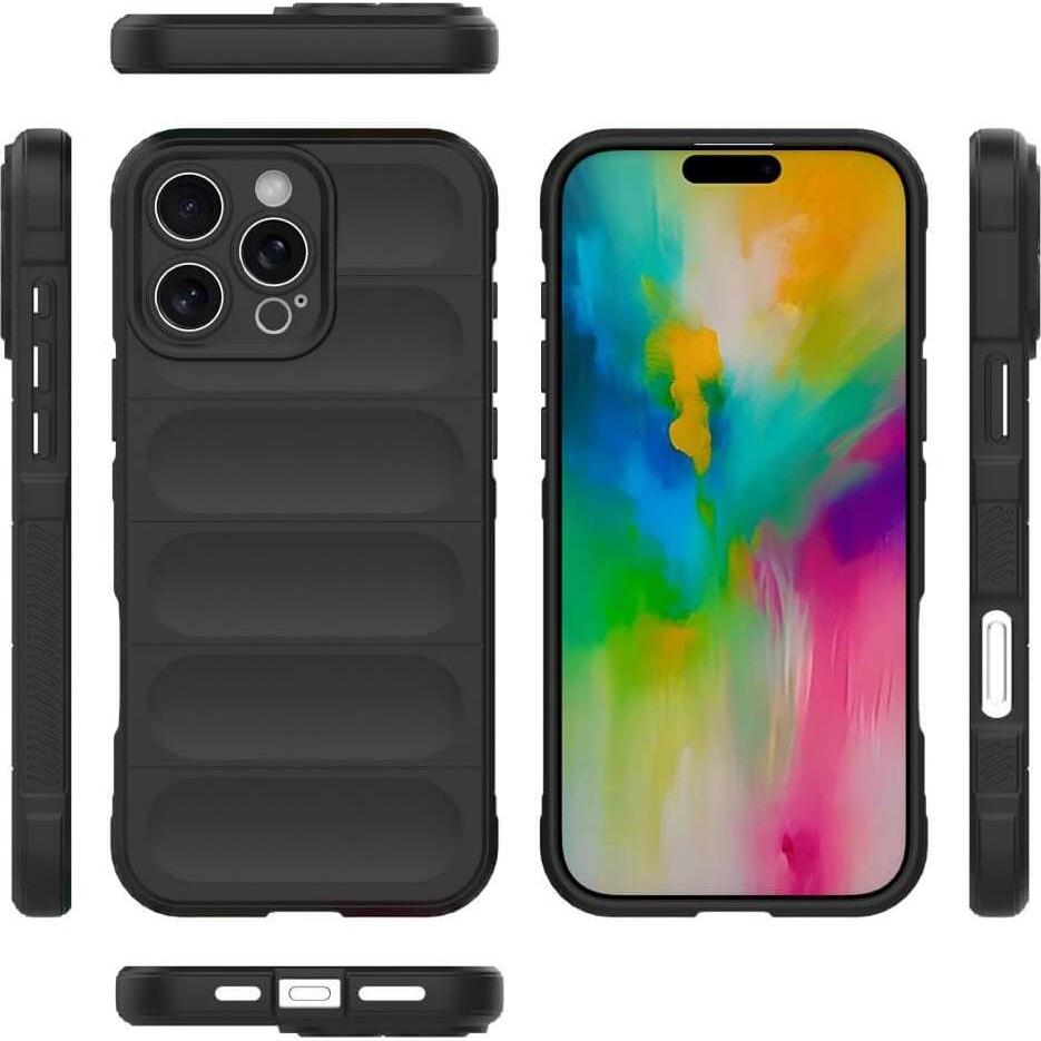 Thumbnail - Cover-Discount iPhone 16 Pro - Rugged Protective Hülle (Apple iPhone 16 Pro), Smartphone Hülle, Schwarz
