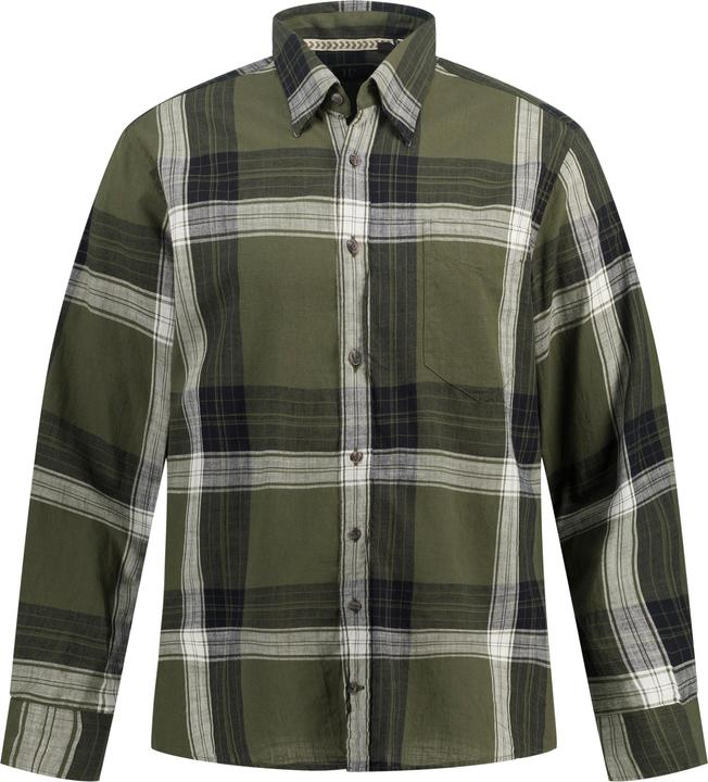 Immagine prodotto JP1880 Camicia a quadri con maniche lunghe, colletto button-down nascosto e vestibilità moderna (XXL)