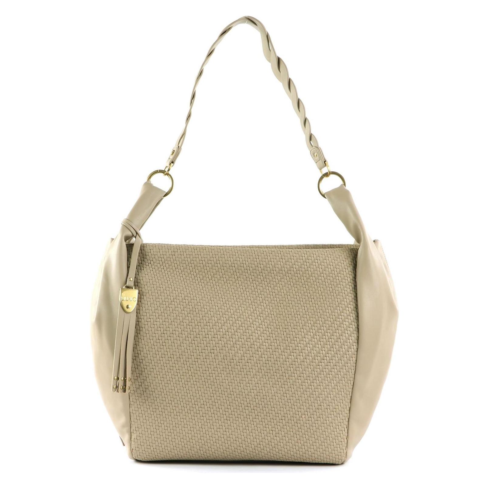 Liu Jo, Damen, Handtasche, Hobo Bag, Beige