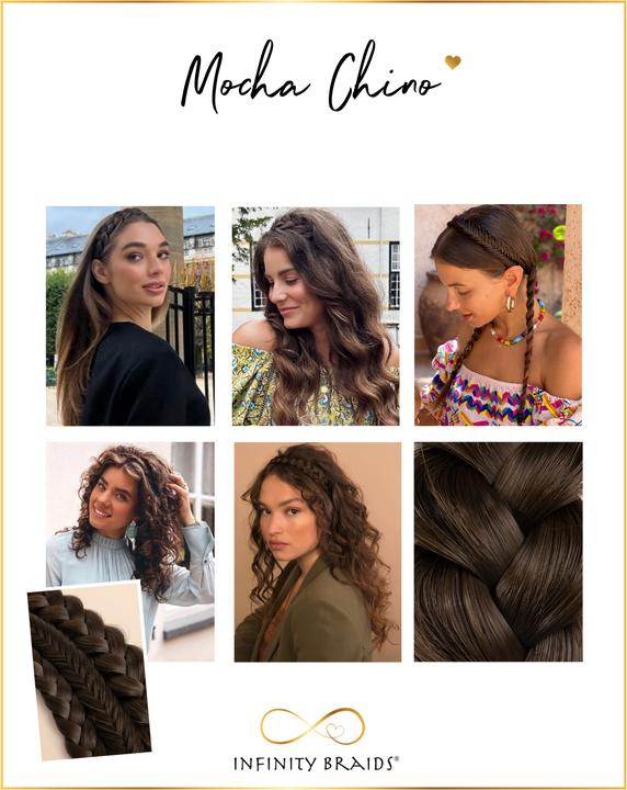 Immagine prodotto Infinity Braids Fishtail Braid Jolie Mocha-Chino