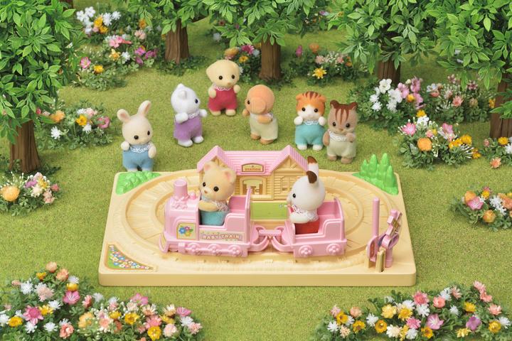 Image du produit Sylvanian Families Bébé train de l'aventure