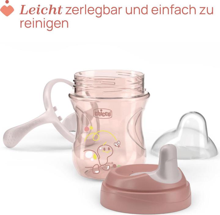 Actual product image Chicco TRAINING Cup Pink 6m+ (200 ml)