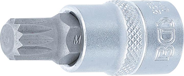 Actual product image BGS Impact Bit Socket 10 mm (3/8") Drive Spline (for XZN) M12 (Inner square, Internal multi-tooth)