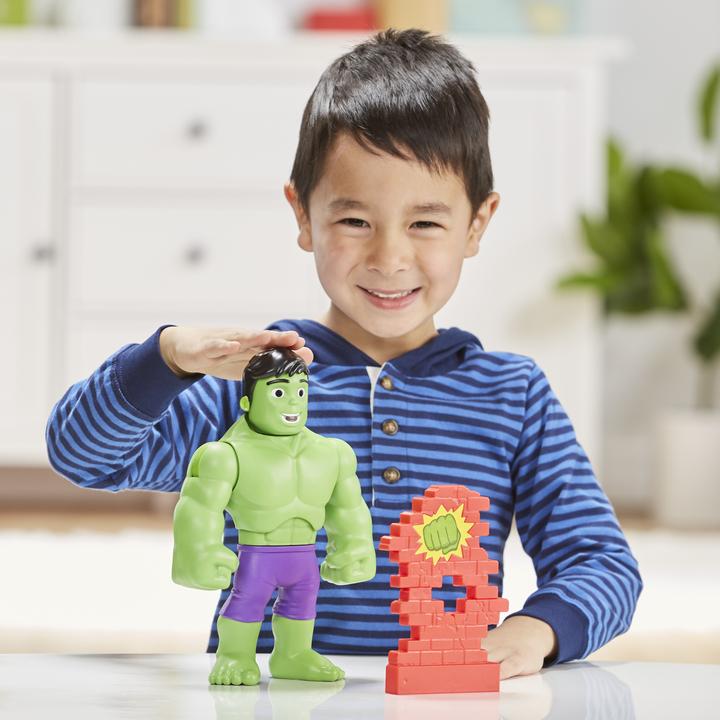 Actual product image Hasbro Butterfly Power Hulk Preschool Toy, 25 cm tall Hulk Actio
