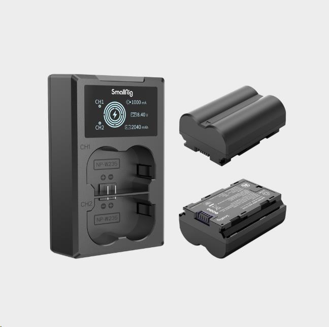 Immagine prodotto SmallRig NP-W235 (Batteria della fotocamera, Caricabatterie per fotocamere)