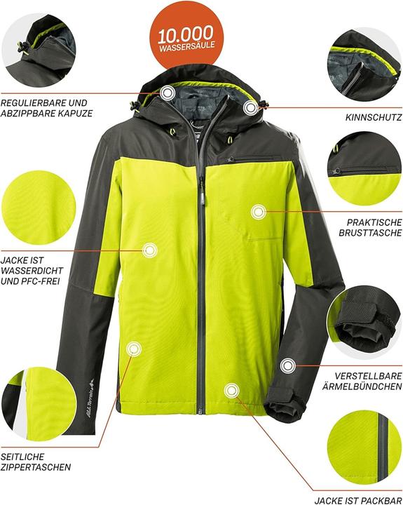 Actual product image Killtec Functional Hooded Jacket (L)